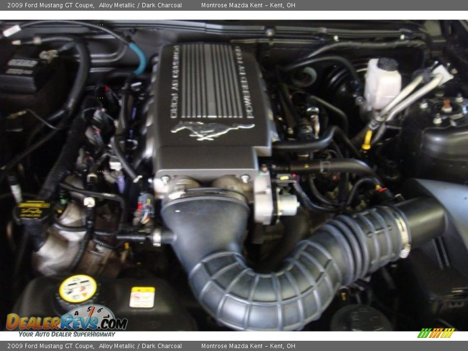 2009 Ford Mustang GT Coupe Alloy Metallic / Dark Charcoal Photo #17