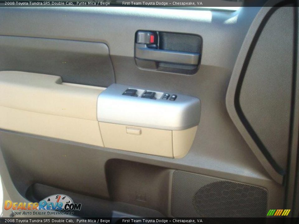 2008 Toyota Tundra SR5 Double Cab Pyrite Mica / Beige Photo #15
