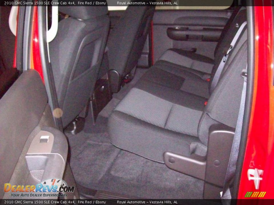 2010 GMC Sierra 1500 SLE Crew Cab 4x4 Fire Red / Ebony Photo #6