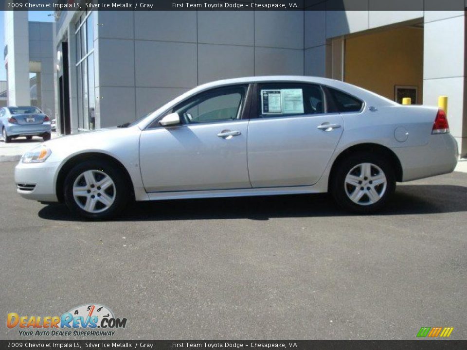 2009 Chevrolet Impala LS Silver Ice Metallic / Gray Photo #3