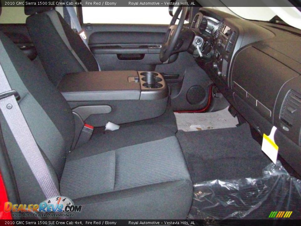 2010 GMC Sierra 1500 SLE Crew Cab 4x4 Fire Red / Ebony Photo #8