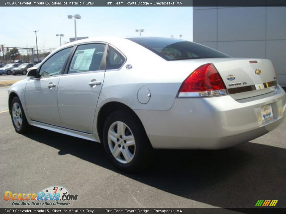 2009 Chevrolet Impala LS Silver Ice Metallic / Gray Photo #4