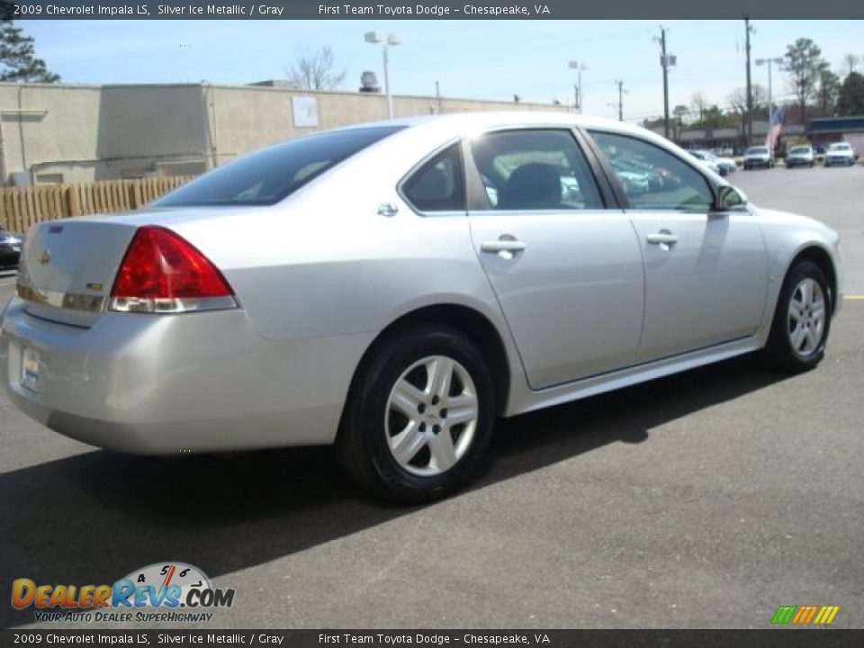 2009 Chevrolet Impala LS Silver Ice Metallic / Gray Photo #5