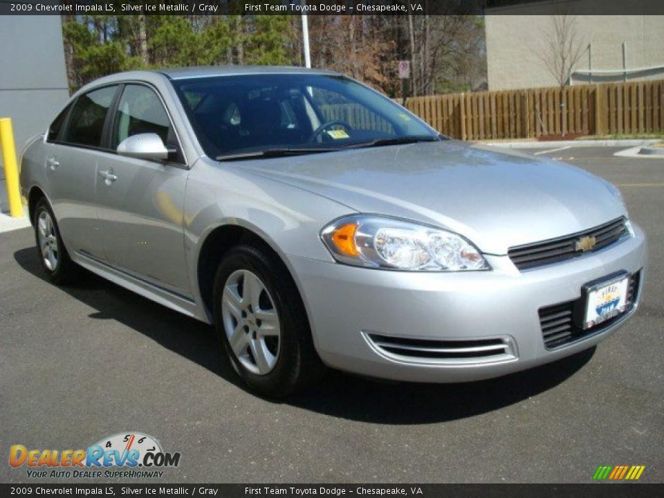 2009 Chevrolet Impala LS Silver Ice Metallic / Gray Photo #7