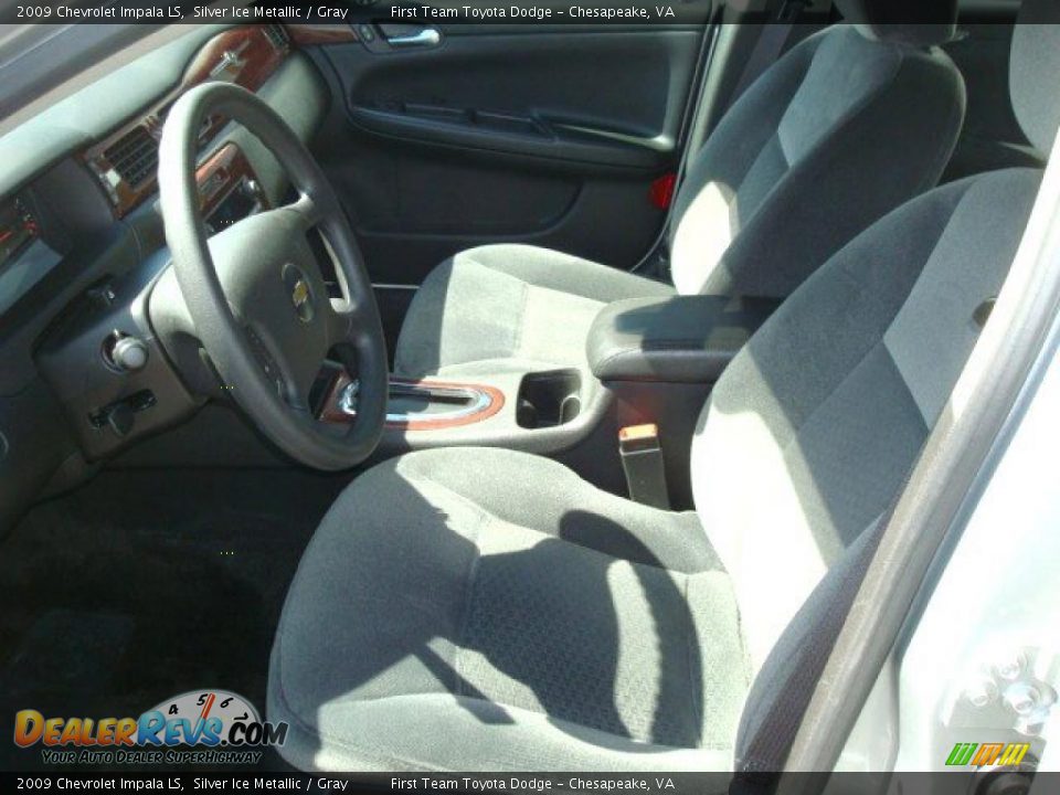 2009 Chevrolet Impala LS Silver Ice Metallic / Gray Photo #9