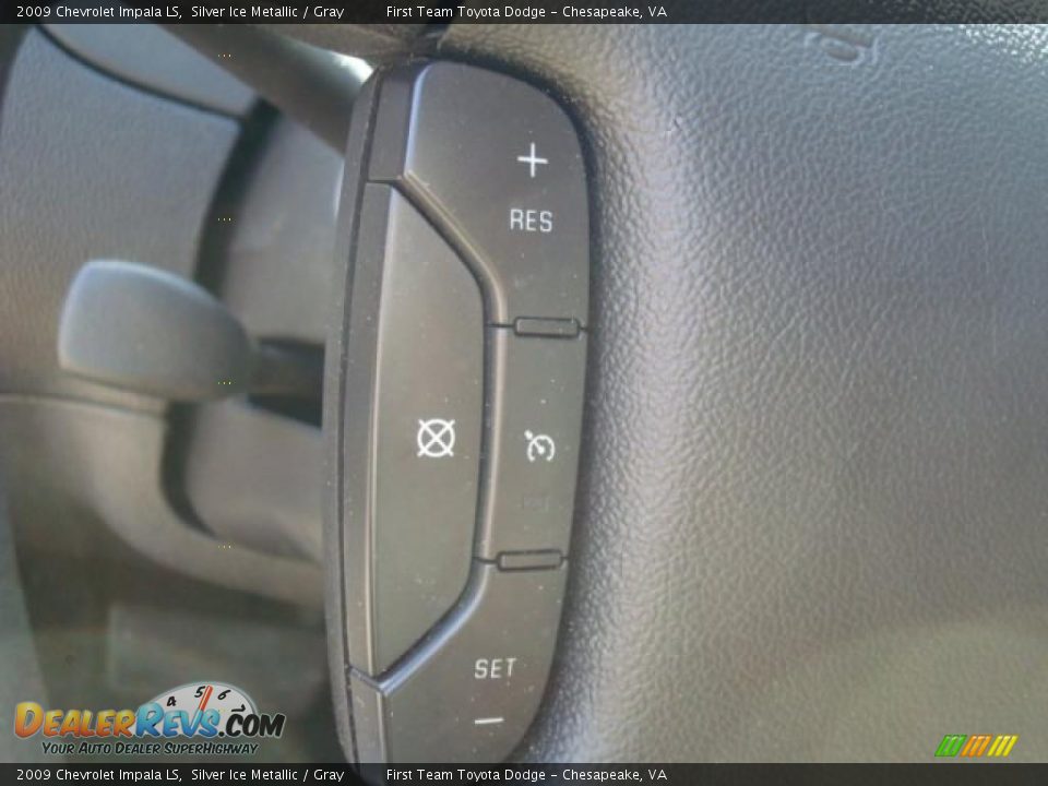 2009 Chevrolet Impala LS Silver Ice Metallic / Gray Photo #15