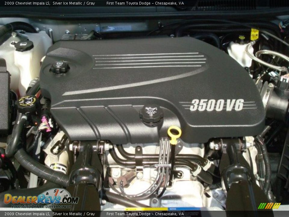 2009 Chevrolet Impala LS Silver Ice Metallic / Gray Photo #17
