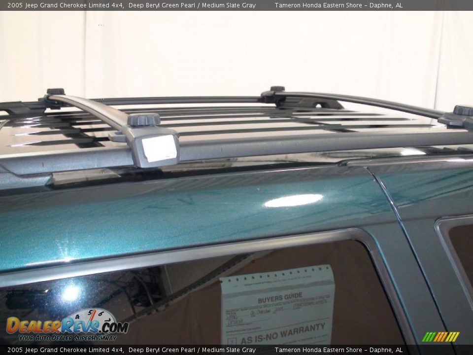 2005 Jeep Grand Cherokee Limited 4x4 Deep Beryl Green Pearl / Medium Slate Gray Photo #12