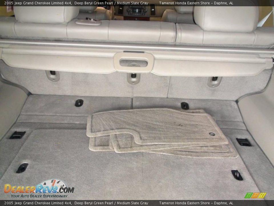 2005 Jeep Grand Cherokee Limited 4x4 Deep Beryl Green Pearl / Medium Slate Gray Photo #31