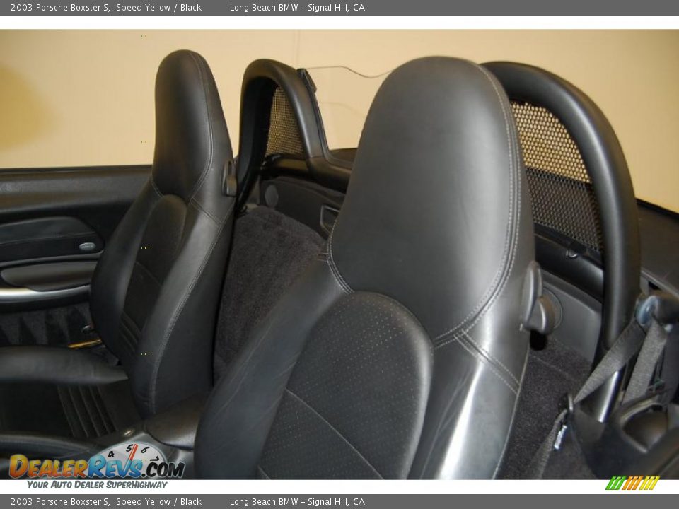 2003 Porsche Boxster S Speed Yellow / Black Photo #21