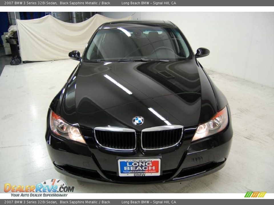 2007 BMW 3 Series 328i Sedan Black Sapphire Metallic / Black Photo #5