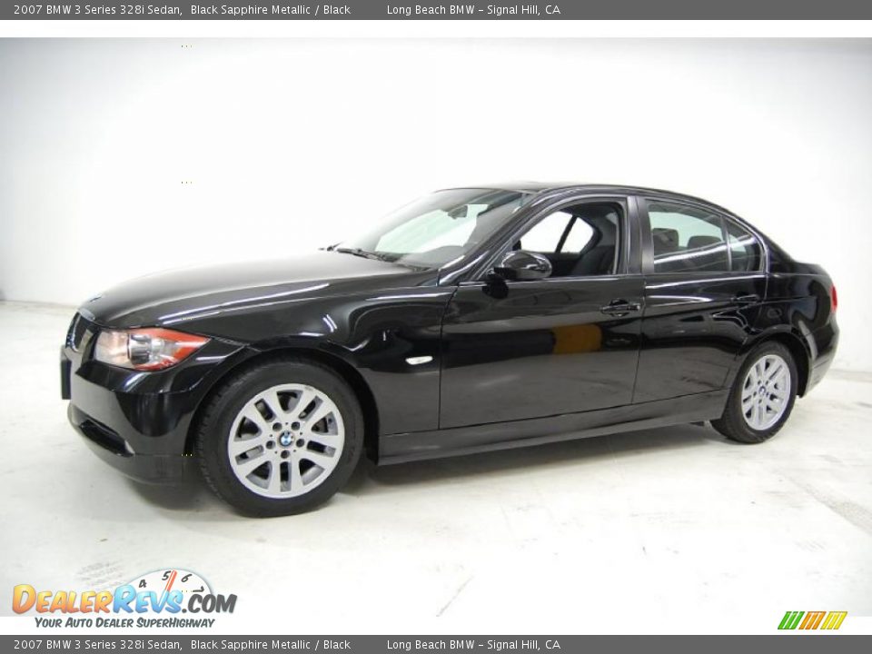 2007 BMW 3 Series 328i Sedan Black Sapphire Metallic / Black Photo #11