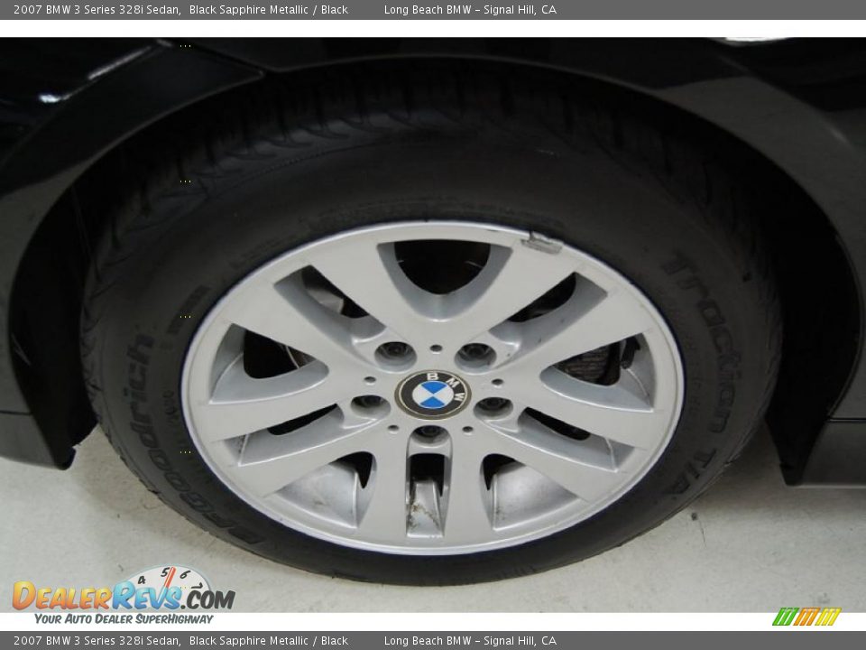 2007 BMW 3 Series 328i Sedan Black Sapphire Metallic / Black Photo #12