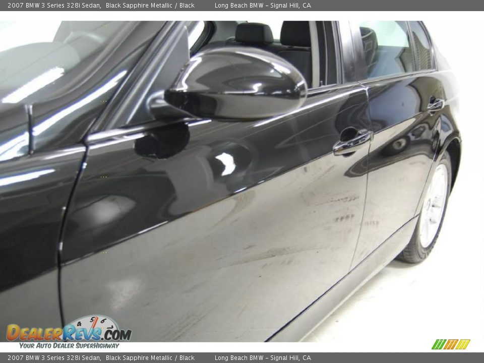 2007 BMW 3 Series 328i Sedan Black Sapphire Metallic / Black Photo #13