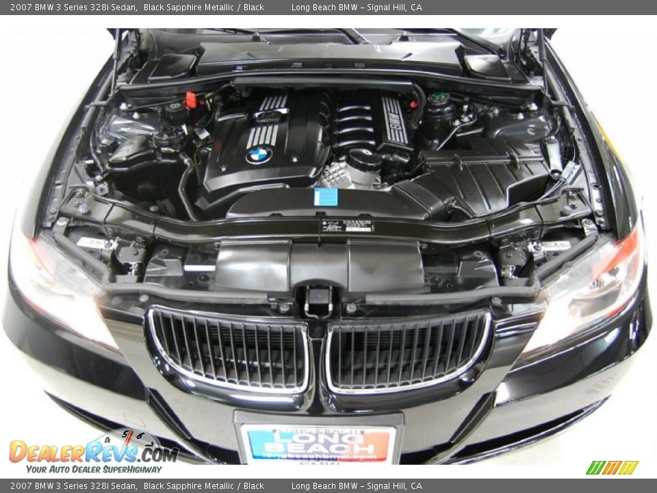 2007 BMW 3 Series 328i Sedan Black Sapphire Metallic / Black Photo #16