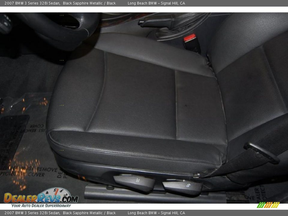 2007 BMW 3 Series 328i Sedan Black Sapphire Metallic / Black Photo #21