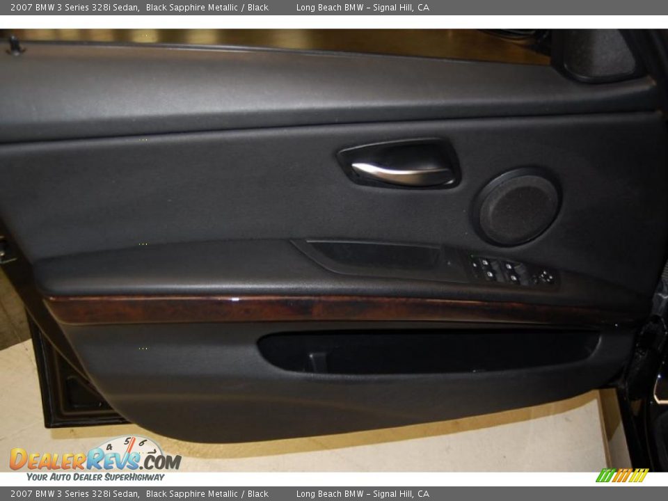 2007 BMW 3 Series 328i Sedan Black Sapphire Metallic / Black Photo #22