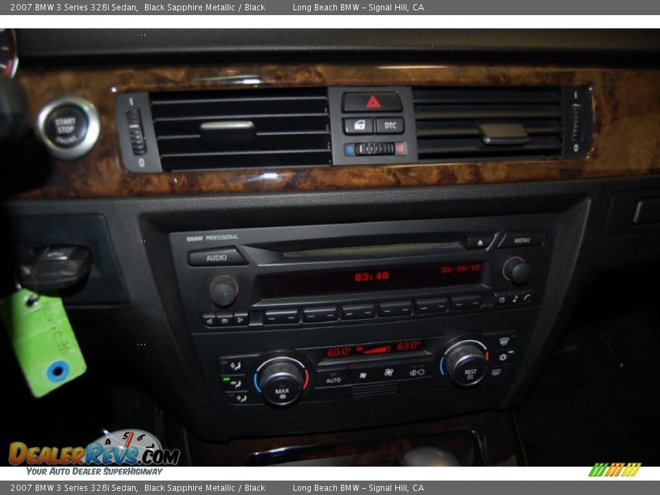 2007 BMW 3 Series 328i Sedan Black Sapphire Metallic / Black Photo #29