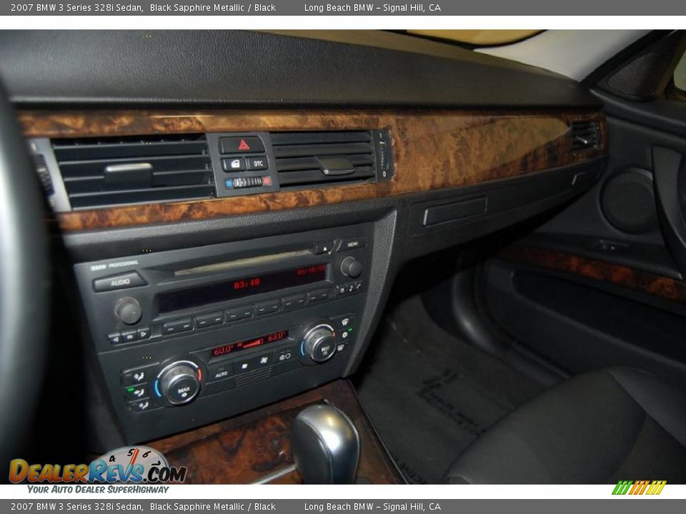2007 BMW 3 Series 328i Sedan Black Sapphire Metallic / Black Photo #31