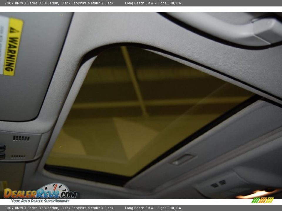 2007 BMW 3 Series 328i Sedan Black Sapphire Metallic / Black Photo #33