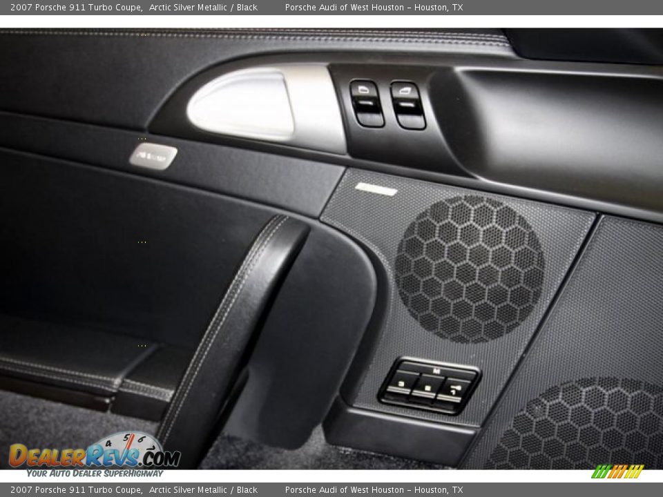 2007 Porsche 911 Turbo Coupe Arctic Silver Metallic / Black Photo #19