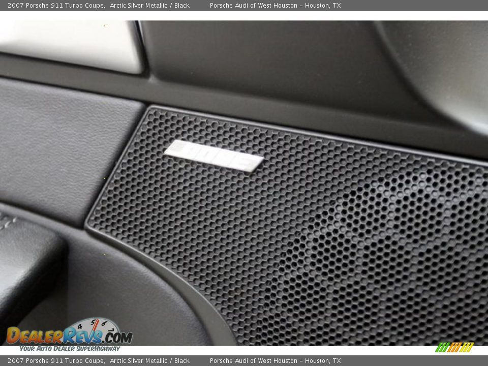 2007 Porsche 911 Turbo Coupe Arctic Silver Metallic / Black Photo #21