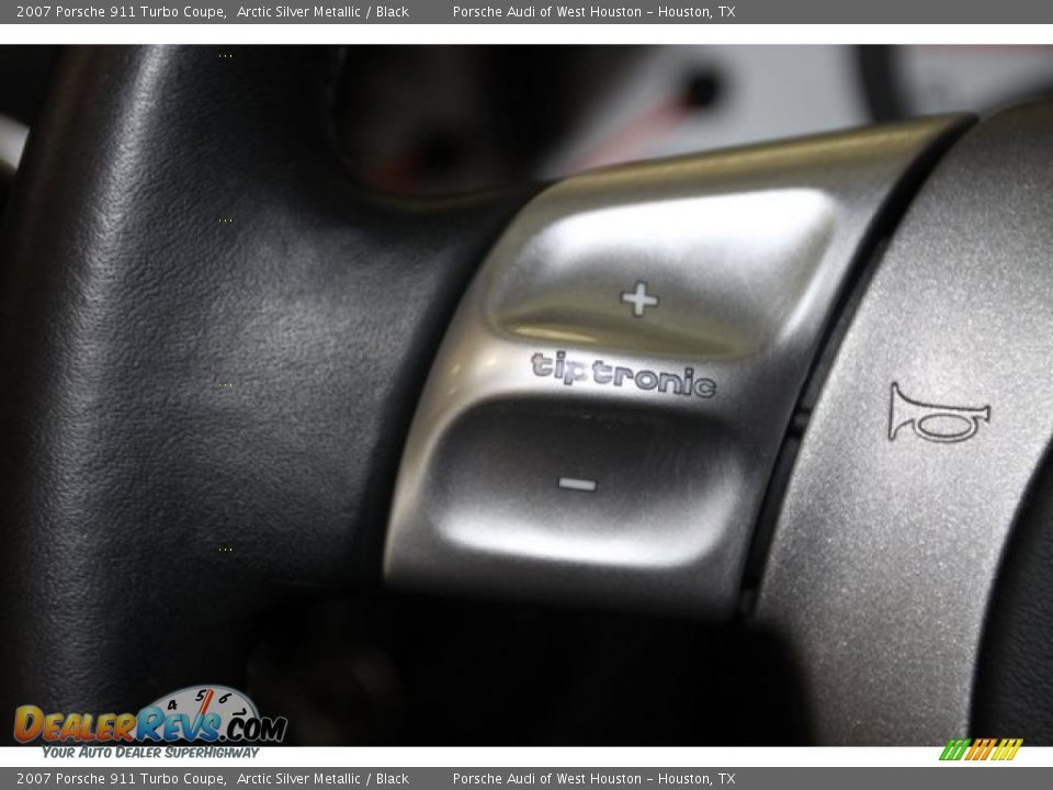 2007 Porsche 911 Turbo Coupe Arctic Silver Metallic / Black Photo #24