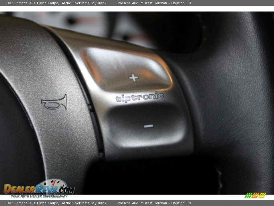 2007 Porsche 911 Turbo Coupe Arctic Silver Metallic / Black Photo #25