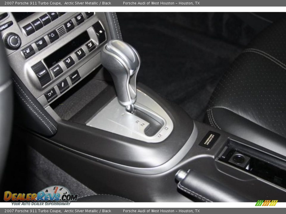 2007 Porsche 911 Turbo Coupe Arctic Silver Metallic / Black Photo #26