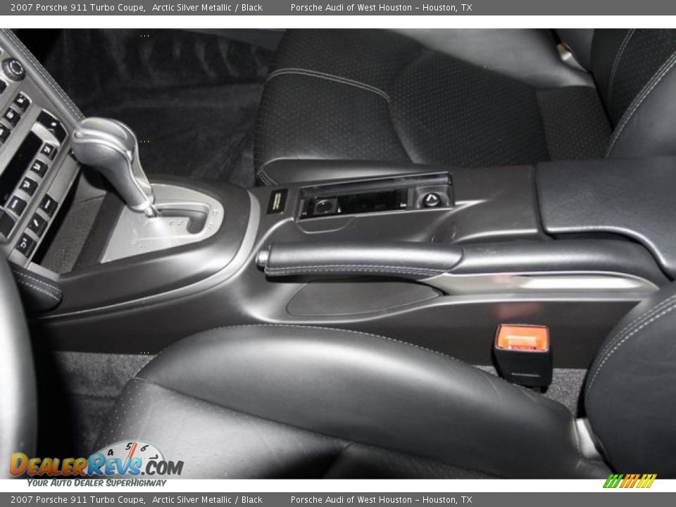 2007 Porsche 911 Turbo Coupe Arctic Silver Metallic / Black Photo #27