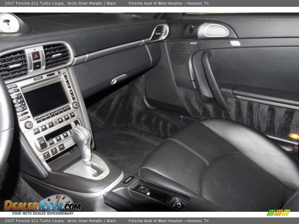 2007 Porsche 911 Turbo Coupe Arctic Silver Metallic / Black Photo #28