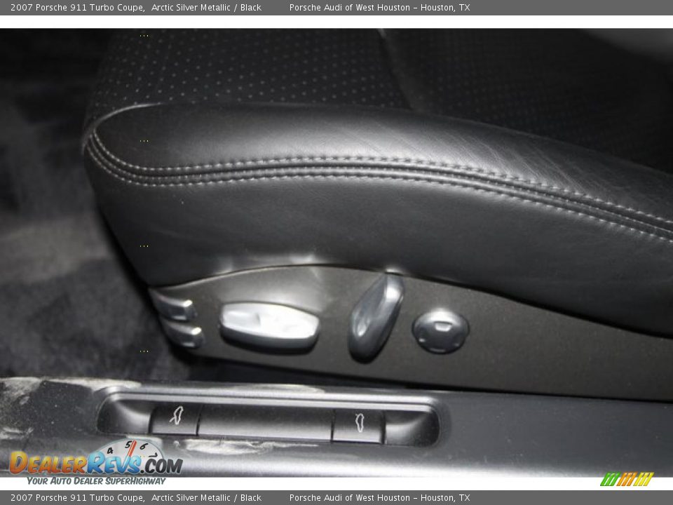 2007 Porsche 911 Turbo Coupe Arctic Silver Metallic / Black Photo #29