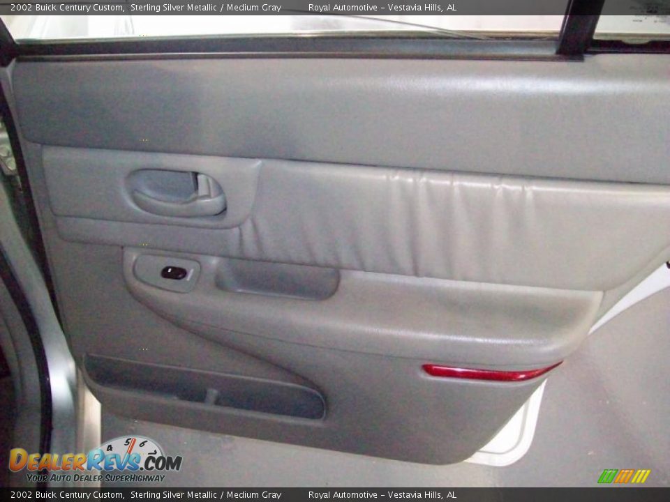 2002 Buick Century Custom Sterling Silver Metallic / Medium Gray Photo #22