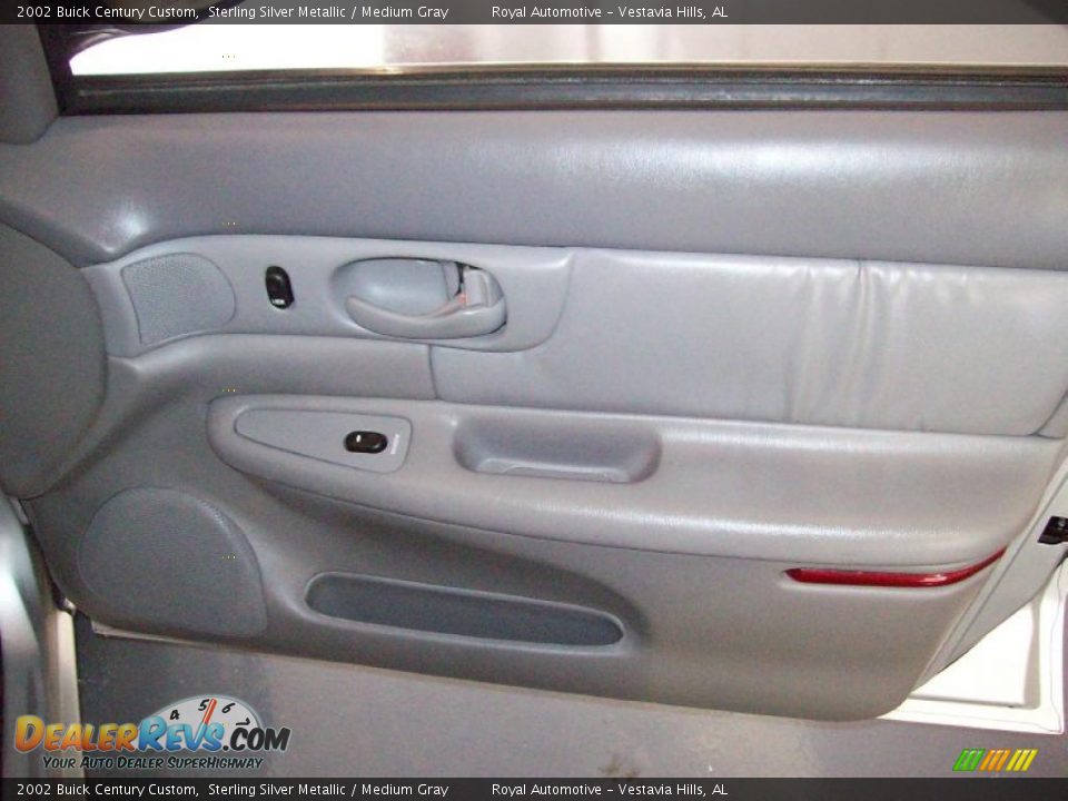 2002 Buick Century Custom Sterling Silver Metallic / Medium Gray Photo #25