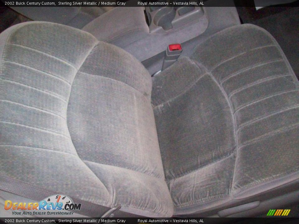 2002 Buick Century Custom Sterling Silver Metallic / Medium Gray Photo #27