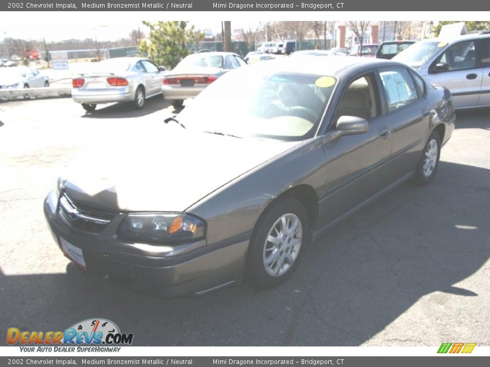 2002 Chevrolet Impala Medium Bronzemist Metallic / Neutral Photo #1