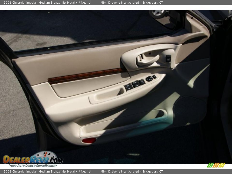 2002 Chevrolet Impala Medium Bronzemist Metallic / Neutral Photo #10