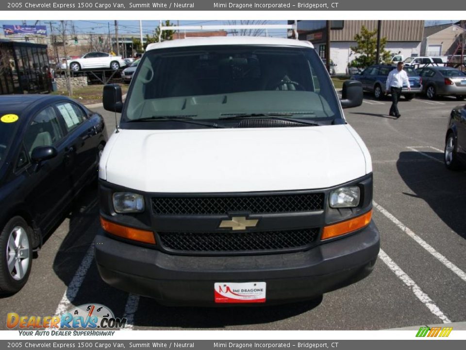 2005 Chevrolet Express 1500 Cargo Van Summit White / Neutral Photo #2