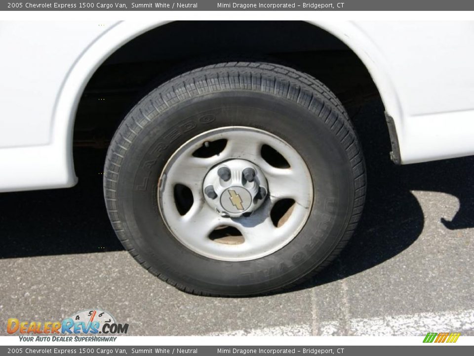 2005 Chevrolet Express 1500 Cargo Van Summit White / Neutral Photo #4