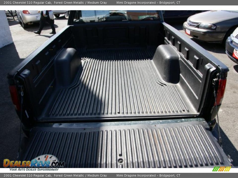 2001 Chevrolet S10 Regular Cab Forest Green Metallic / Medium Gray Photo #6