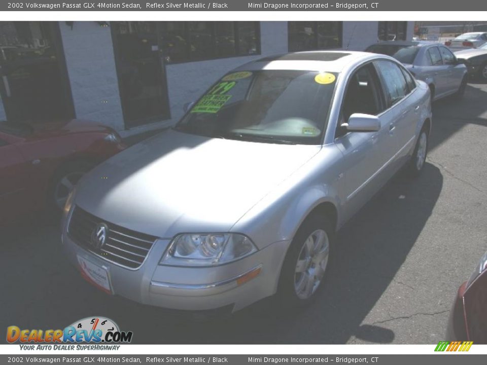 2002 Volkswagen Passat GLX 4Motion Sedan Reflex Silver Metallic / Black Photo #1