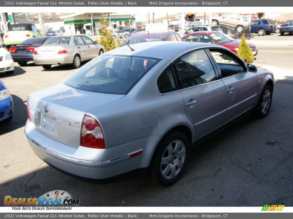 2002 Volkswagen Passat GLX 4Motion Sedan Reflex Silver Metallic / Black Photo #4
