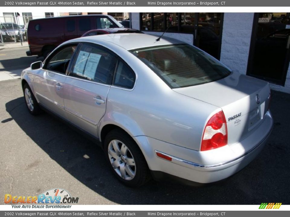 2002 Volkswagen Passat GLX 4Motion Sedan Reflex Silver Metallic / Black Photo #7