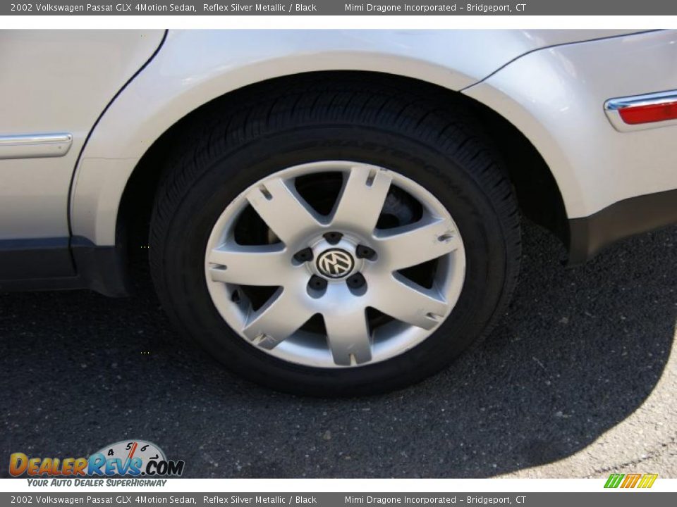 2002 Volkswagen Passat GLX 4Motion Sedan Reflex Silver Metallic / Black Photo #8