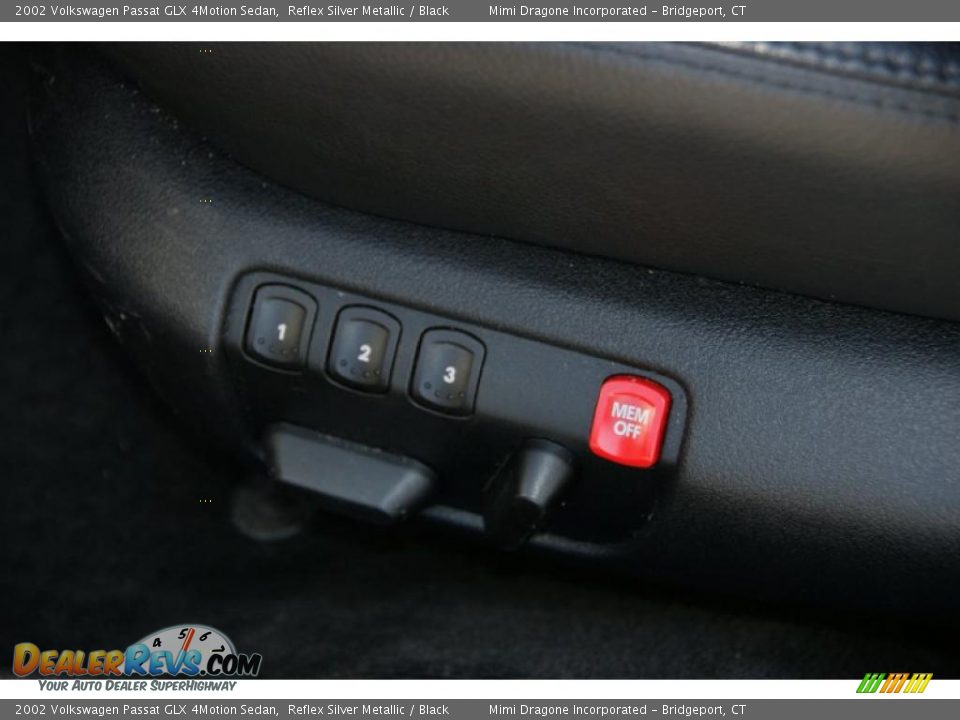 2002 Volkswagen Passat GLX 4Motion Sedan Reflex Silver Metallic / Black Photo #11