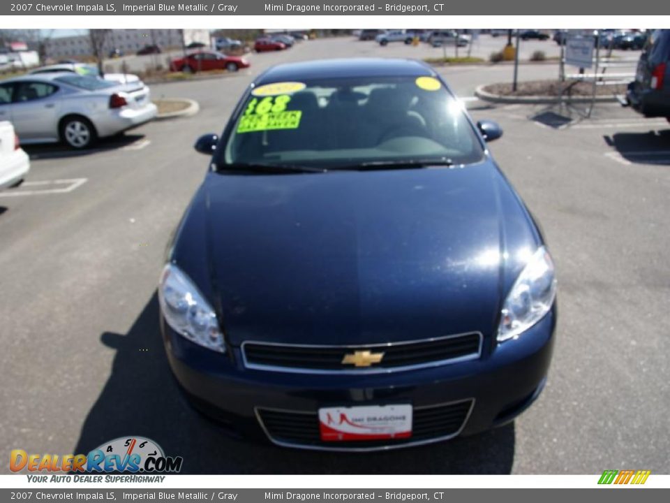 2007 Chevrolet Impala LS Imperial Blue Metallic / Gray Photo #2