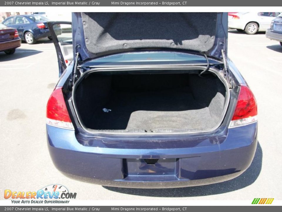 2007 Chevrolet Impala LS Imperial Blue Metallic / Gray Photo #8