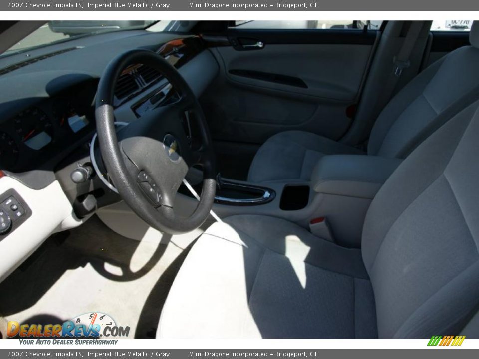2007 Chevrolet Impala LS Imperial Blue Metallic / Gray Photo #9
