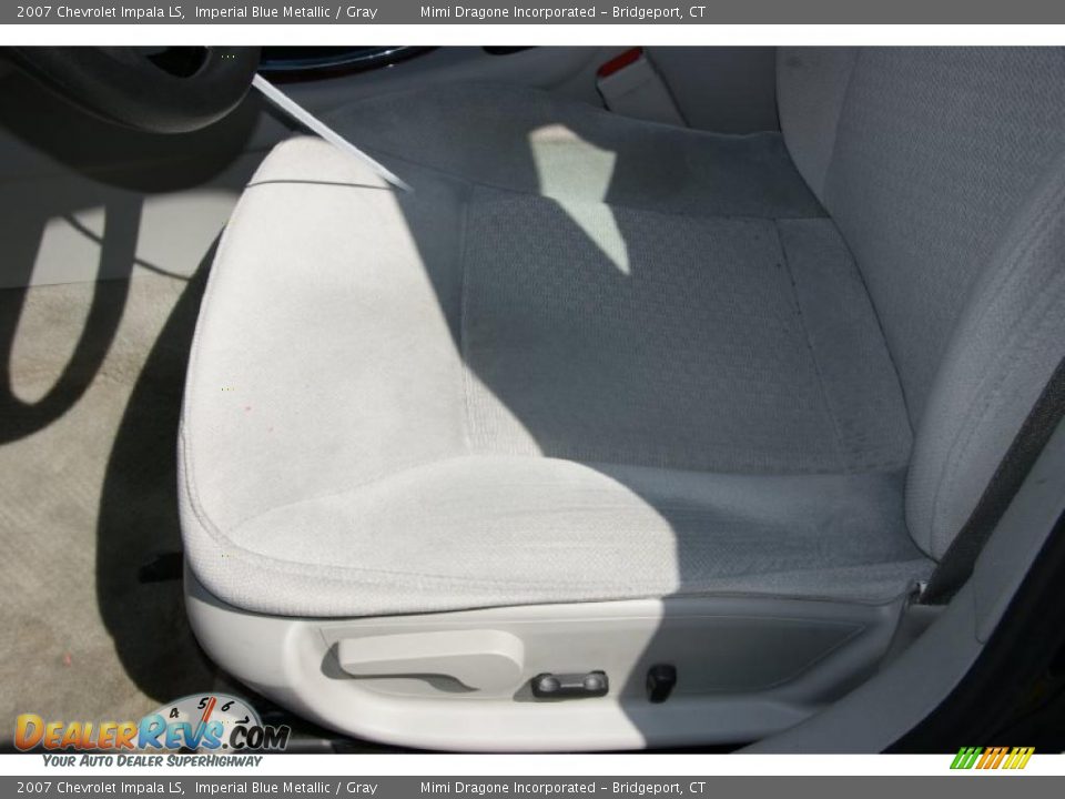 2007 Chevrolet Impala LS Imperial Blue Metallic / Gray Photo #10