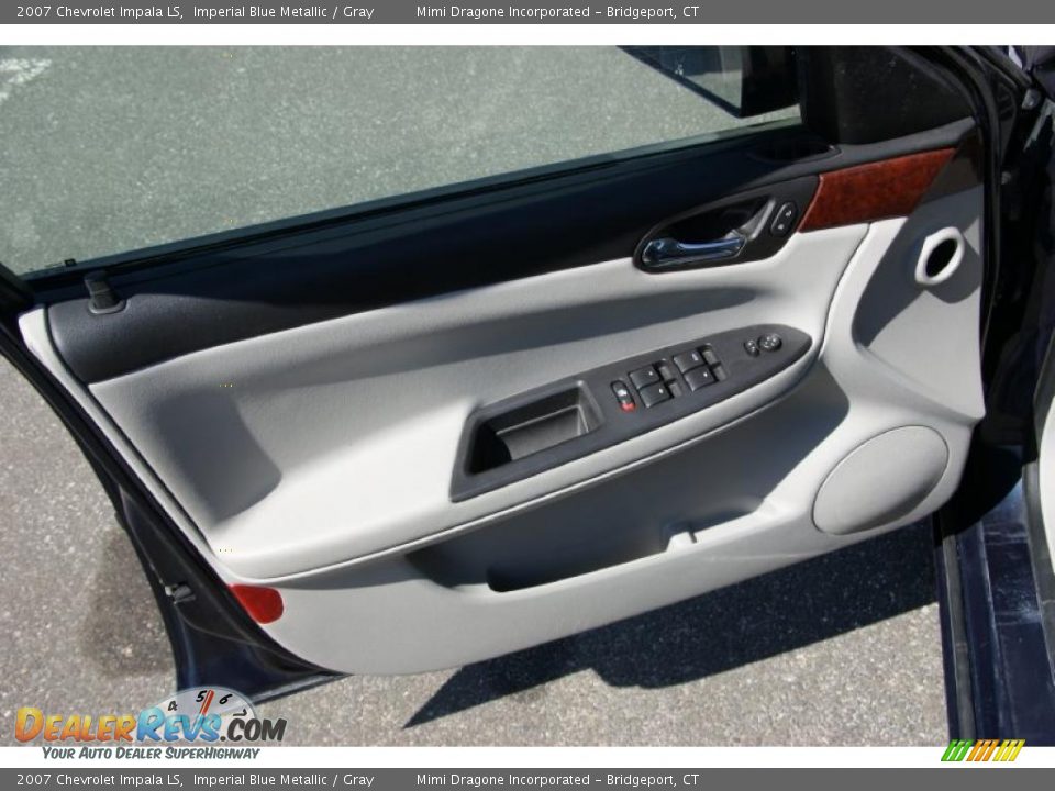 2007 Chevrolet Impala LS Imperial Blue Metallic / Gray Photo #11
